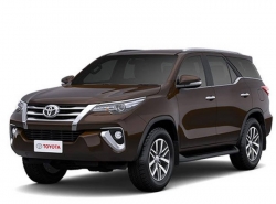 Eva коврики для Toyota Fortuner II (AN150, AN160) 7 мест (2015 - 2020)