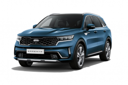 Eva коврики для Kia Sorento IV 7 мест (MQ4) (2020 - 2023)